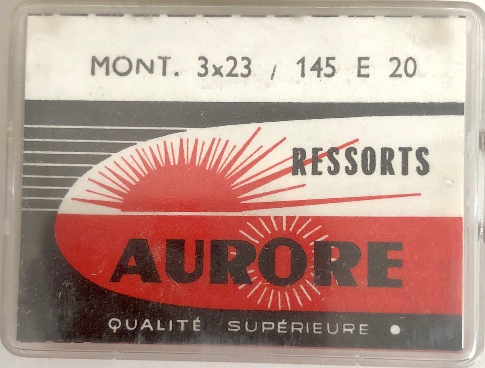 1X=1 Mainspring X 8610 145 X 0.07 Ø 6 Watch Spring 145 E 20 / 3 X 23