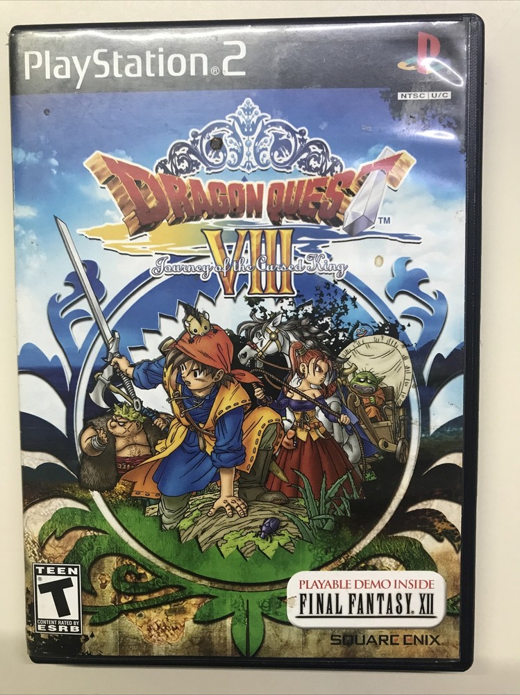 Dragon Quest VIII: Journey Of The Cursed King Playstation 2