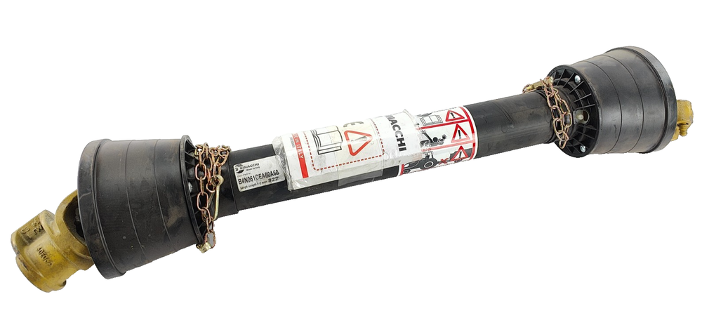 NEW BINACCHI PTO SHAFT B4N061CEA60A60 610mm - 1 3/8 Z6 Yoke
