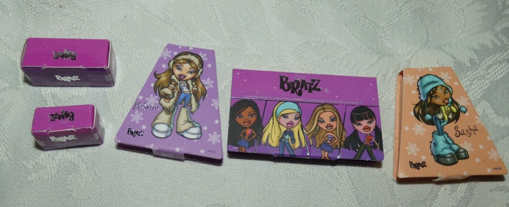MINI BRATZ LOT OF 5 MAKE UP ITEMS FROM ADVENT CALENDAR ACCESSORY FOR DOLL LOT