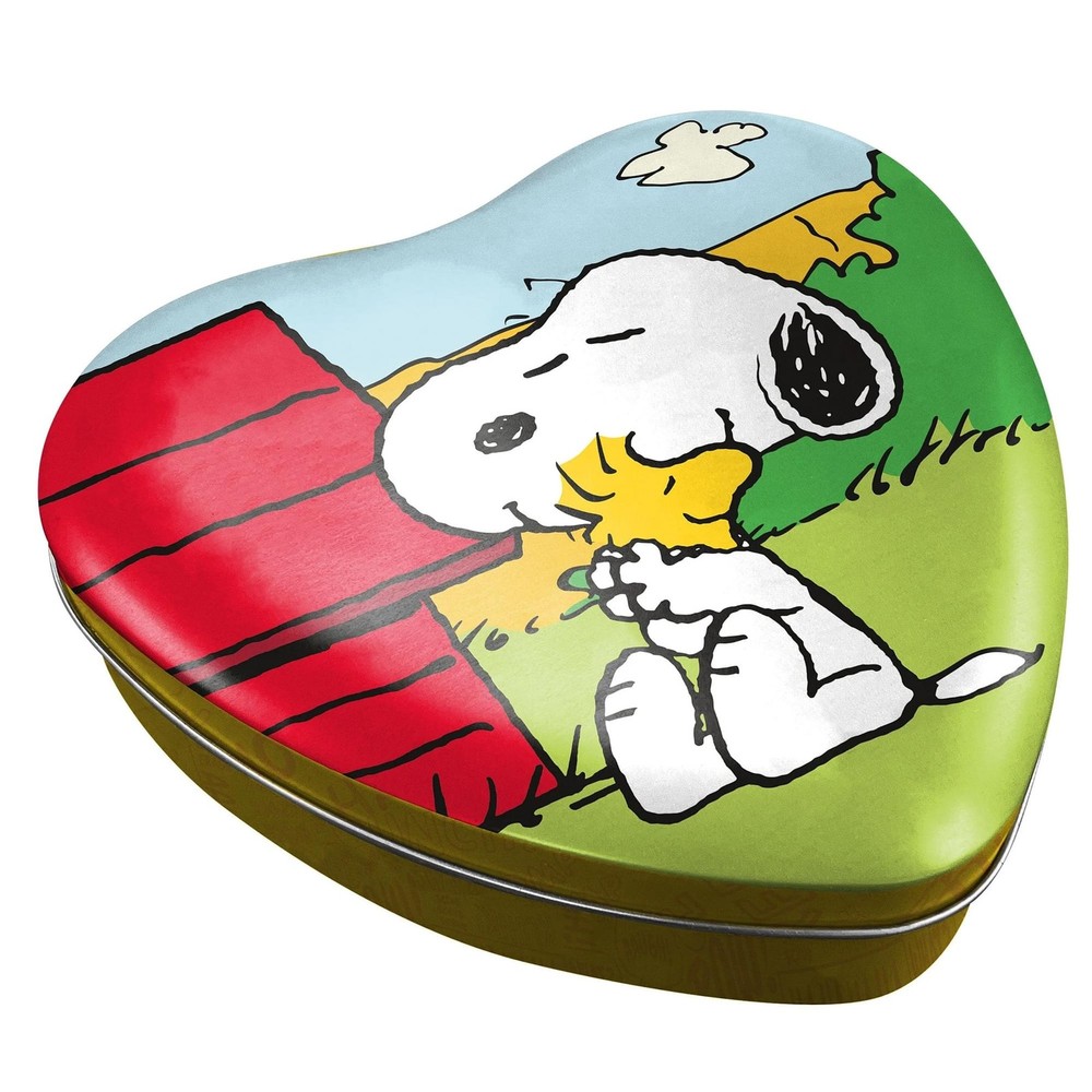 Snoopy and Woodstock 300-Piece Peanuts Jigsaw Puzzle in Tin Box