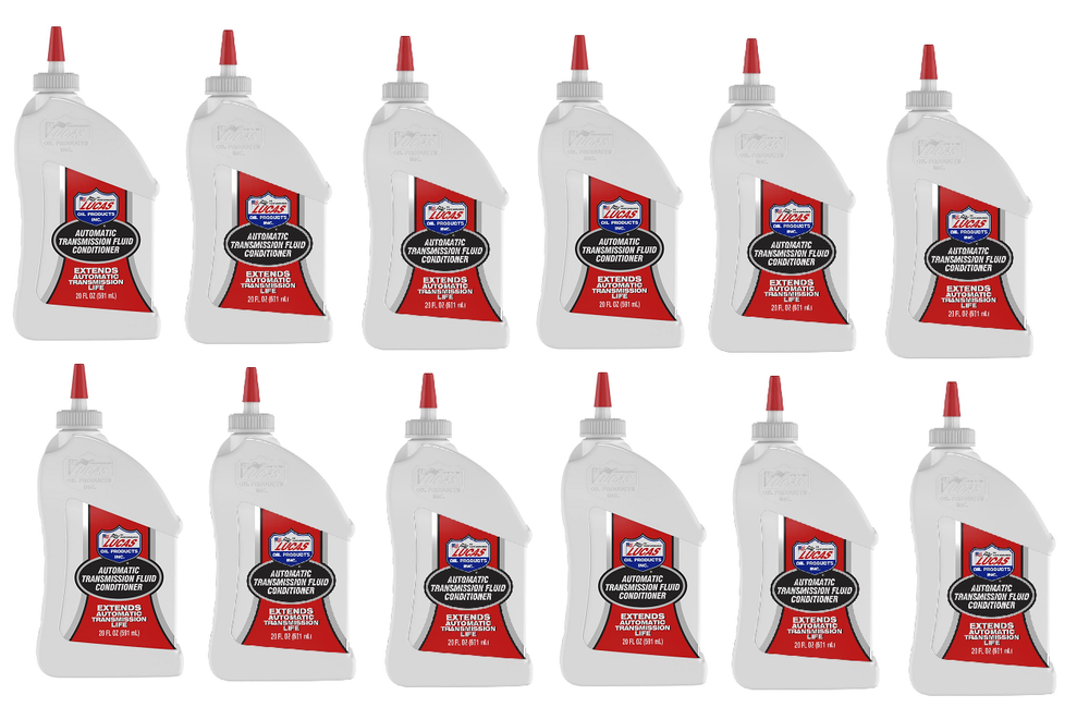 Lucas Oil 10441 Automatic Transmission Fluid ATF Conditioner 20 oz - Qty 12