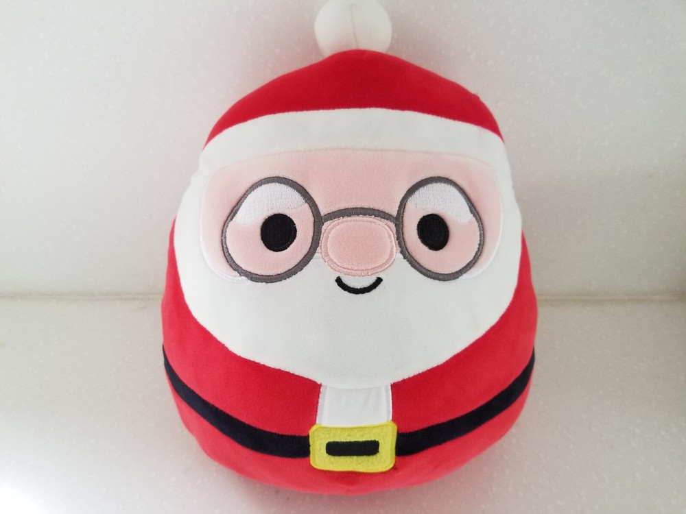 Squishmallow 12-Inch Santa Claus Plush with Glasses Soft Stuffed Toy