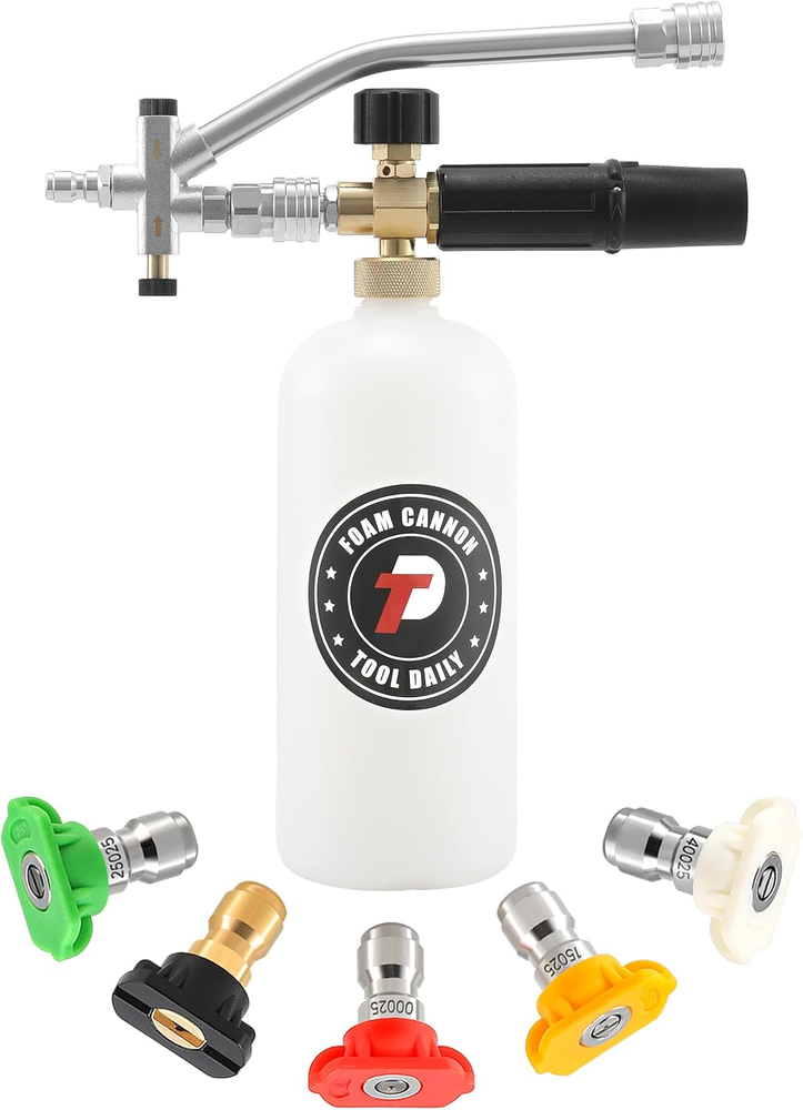 Foam Cannon – 1L Bottle, 1/4