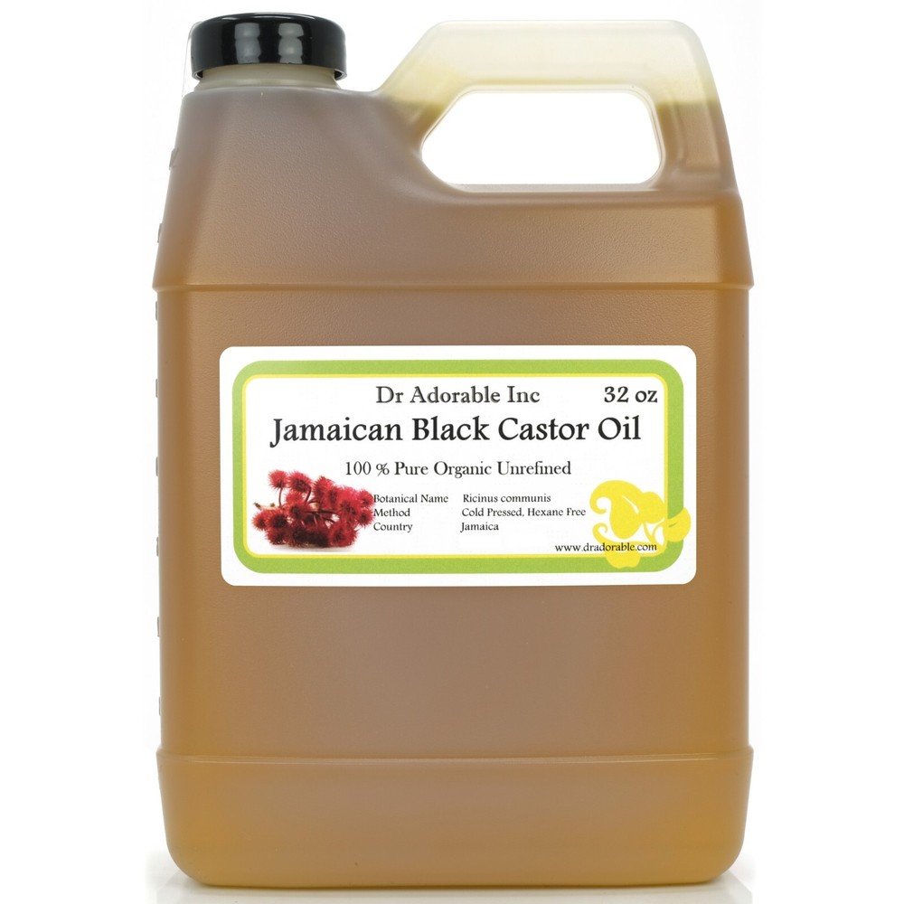 Jamaican Black Castor Oil Natural Pure Organic Strengthen Grow&Restore Hair Care