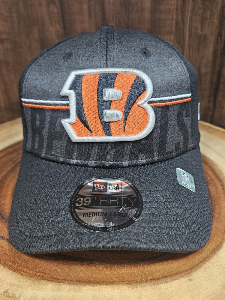 Cincinnati Bengals New Era 39Thirty Stretchfit Hat Cap Size M/L NFL Football