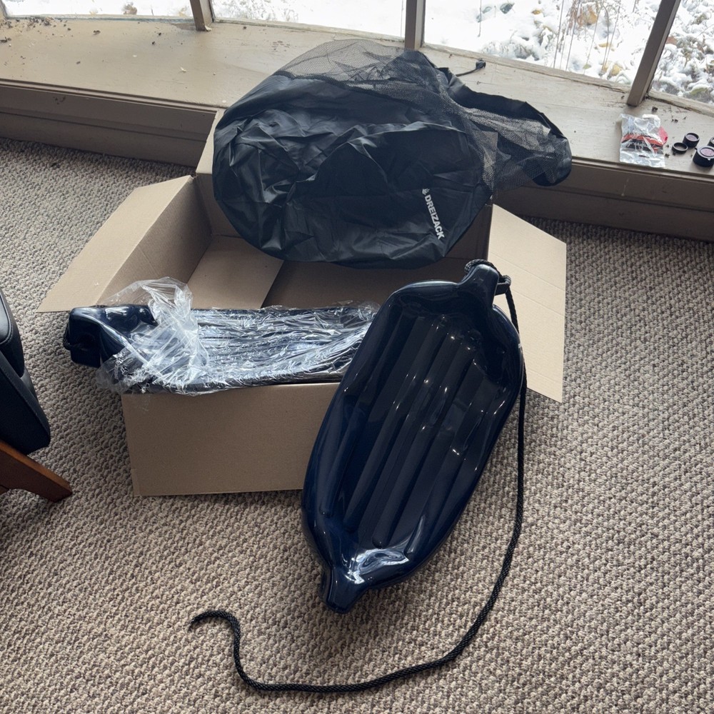 Dreizack Boat Fenders 2 Pack, Boat Bumpers for Docking, 4 Ropes, mesh carry bag