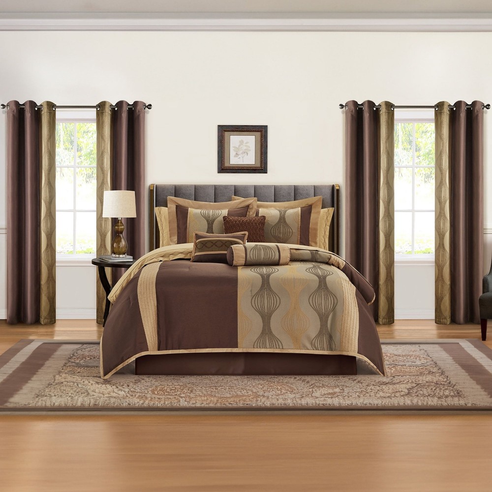 Nanshing Daniella 15 Piece Modern Geometric Room-In-A-Bag