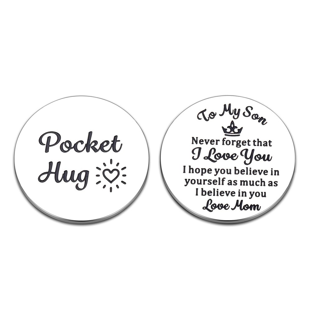 Back to School Gifts for Son Pocket Hug Birthday Gifts for Son Teens Boys Ins...-image
