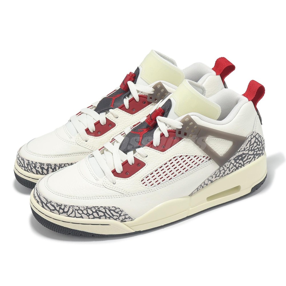 Nike Jordan Spizike Low Sail Anthracite Mens Casual Sneakers FQ1759-116