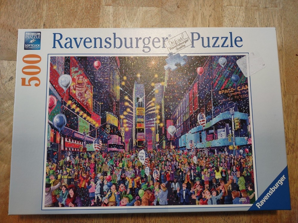 Ravensburger New Years in Time Square 500 Piece Puzzle-image