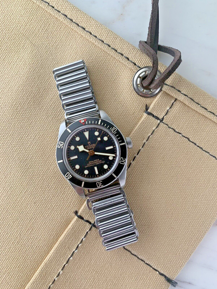 Bonklip 20mm Ladder-Style Stainless Steel Watch Bracelet