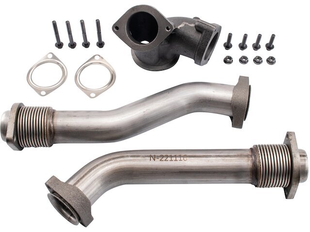 Right Turbocharger Up Pipe Kit fits Ford E350 Econoline 1995-1998 7.3L V8 63BNCD