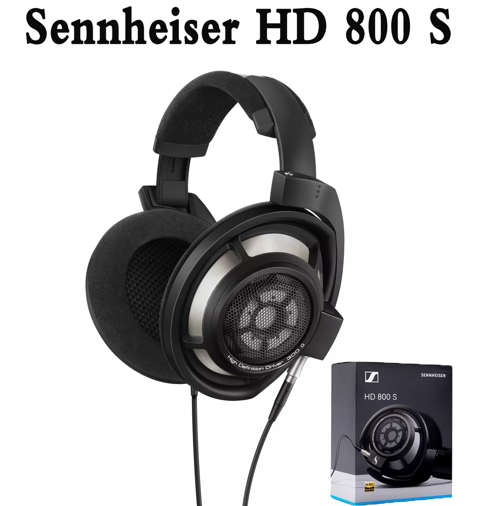 Sennheiser HD 800 S Back Reference Headphones-OPEN BOX