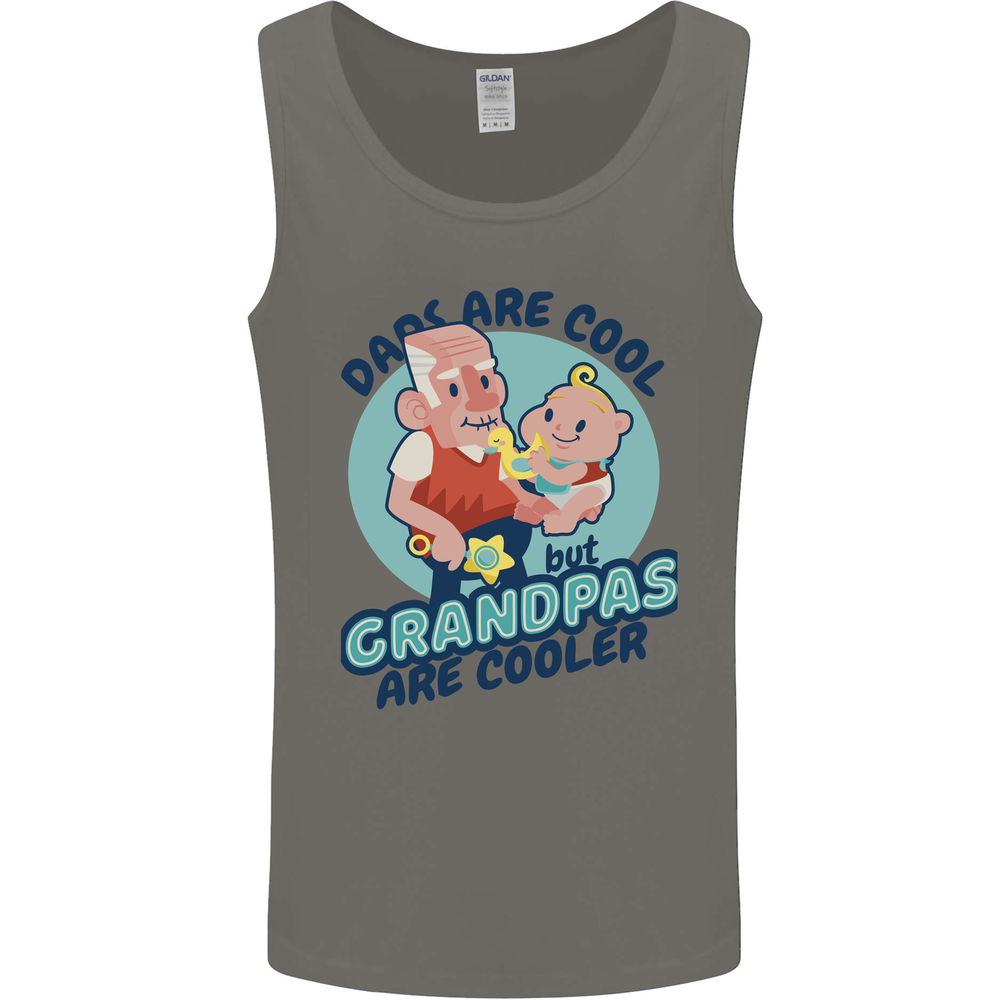 Camiseta sin mangas chaleco Grandpas are Cooler Grandparents Day para hombre