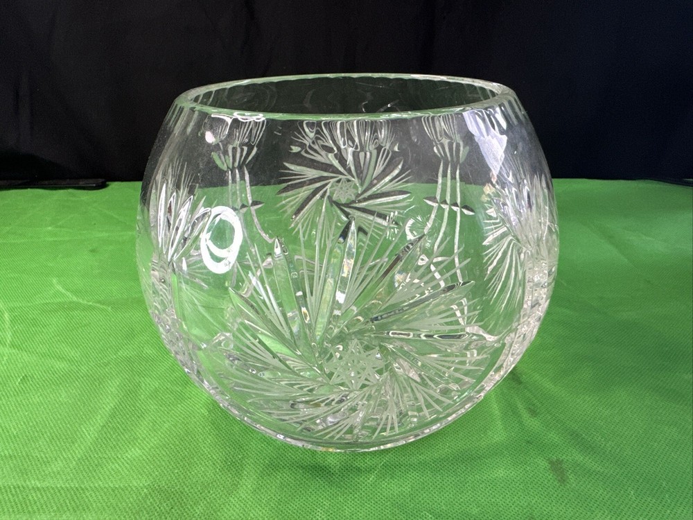 Vintage Waterford Crystal Bowl Signed by Bill Healy 6