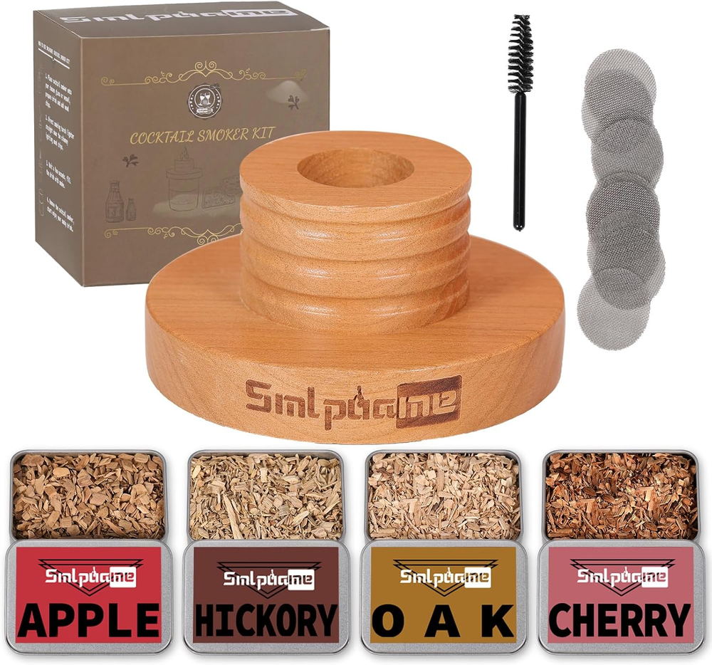 Cocktail Smoker Kit, Old Fashioned Smoker Kit for Bourbon Whiskey Drink, Smoker