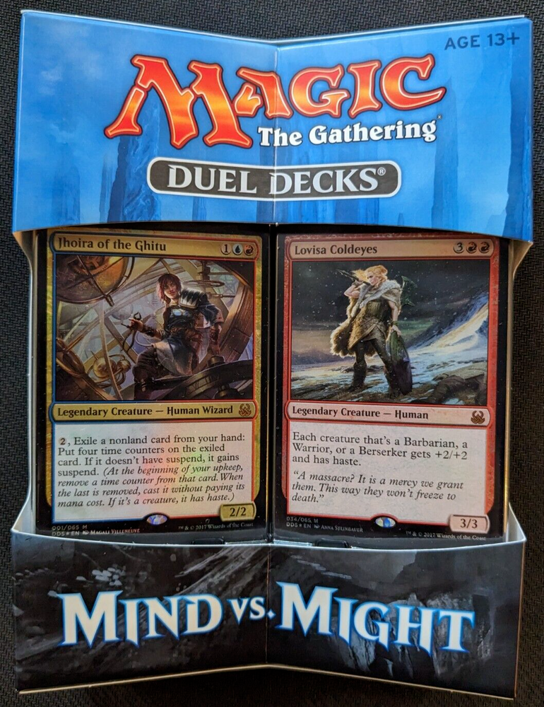 MTG Magic The Gathering Duel Decks: Mind vs Might [2017] NEW SEALED Jhoira Lovis