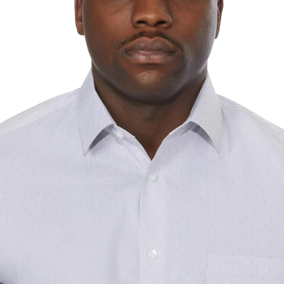 Calvin Klein Men's Wrinkle Free Dress Shirt, Light Blue, XL (17-17.5-32/33)