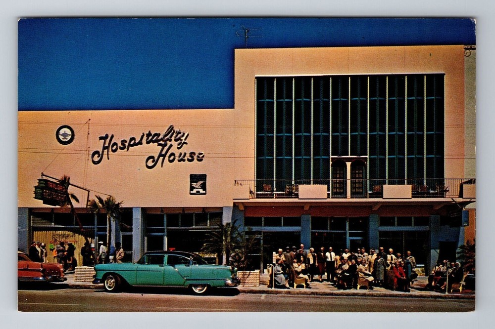 St Petersburg FL-Florida, NRTA Hospitality House AARP, Vintage Postcard