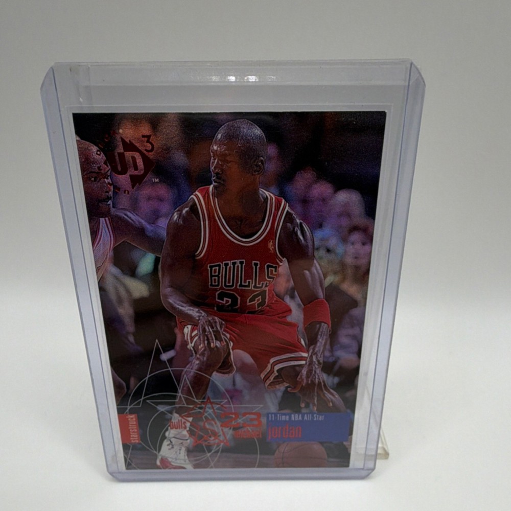 Upper Deck 1997-98 UD3 Starstruck Michael Jordan #23 Chicago Bulls NBA Card