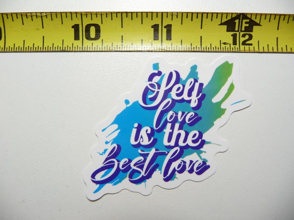 Self Love Motivational Sticker Decal for Positive Vibes