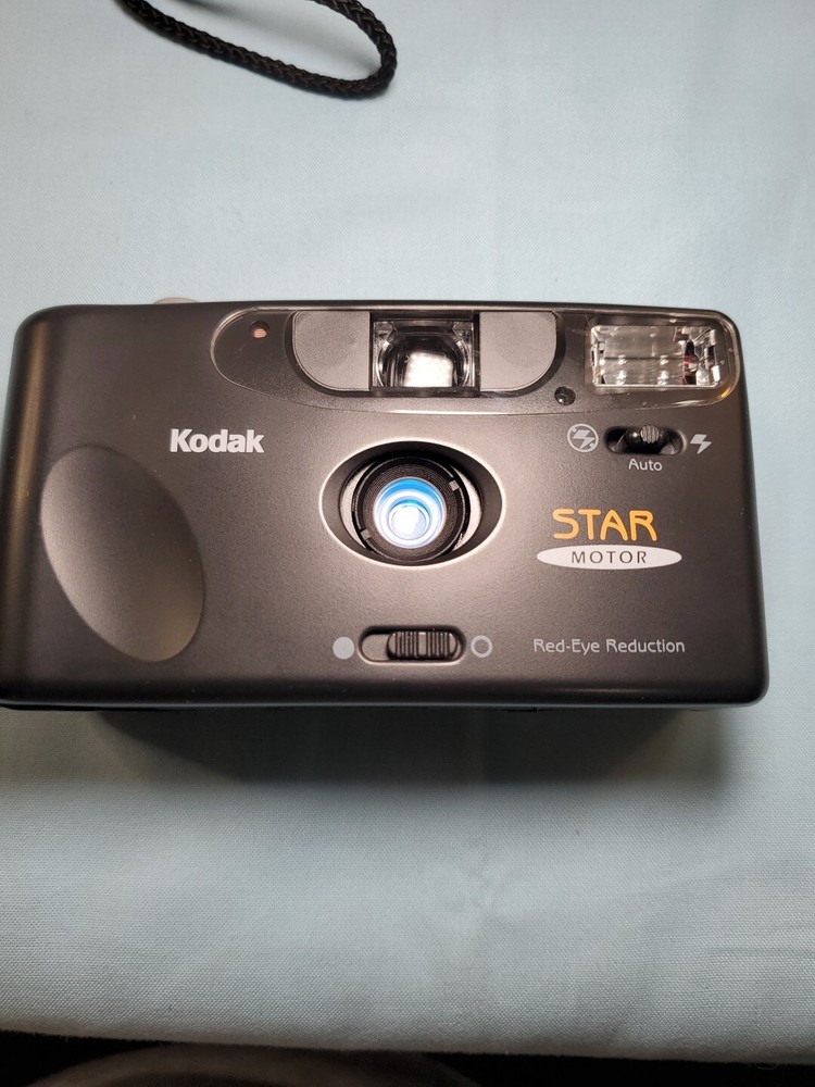 Vintage Camera Kodak Star motor Point & Shoot Film Camera 35mm TESTED