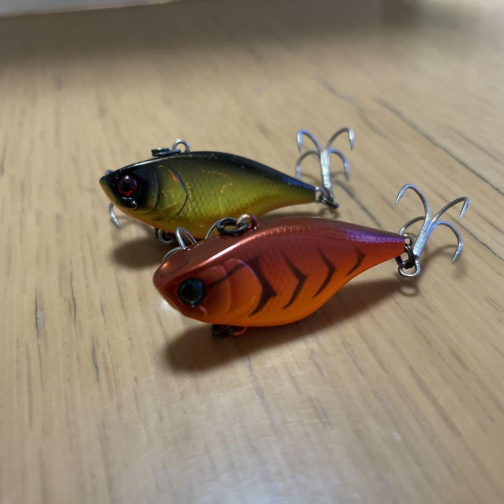 Fishing Lure Rare Out Of Print Jackall Chubby Vibration Lure Set