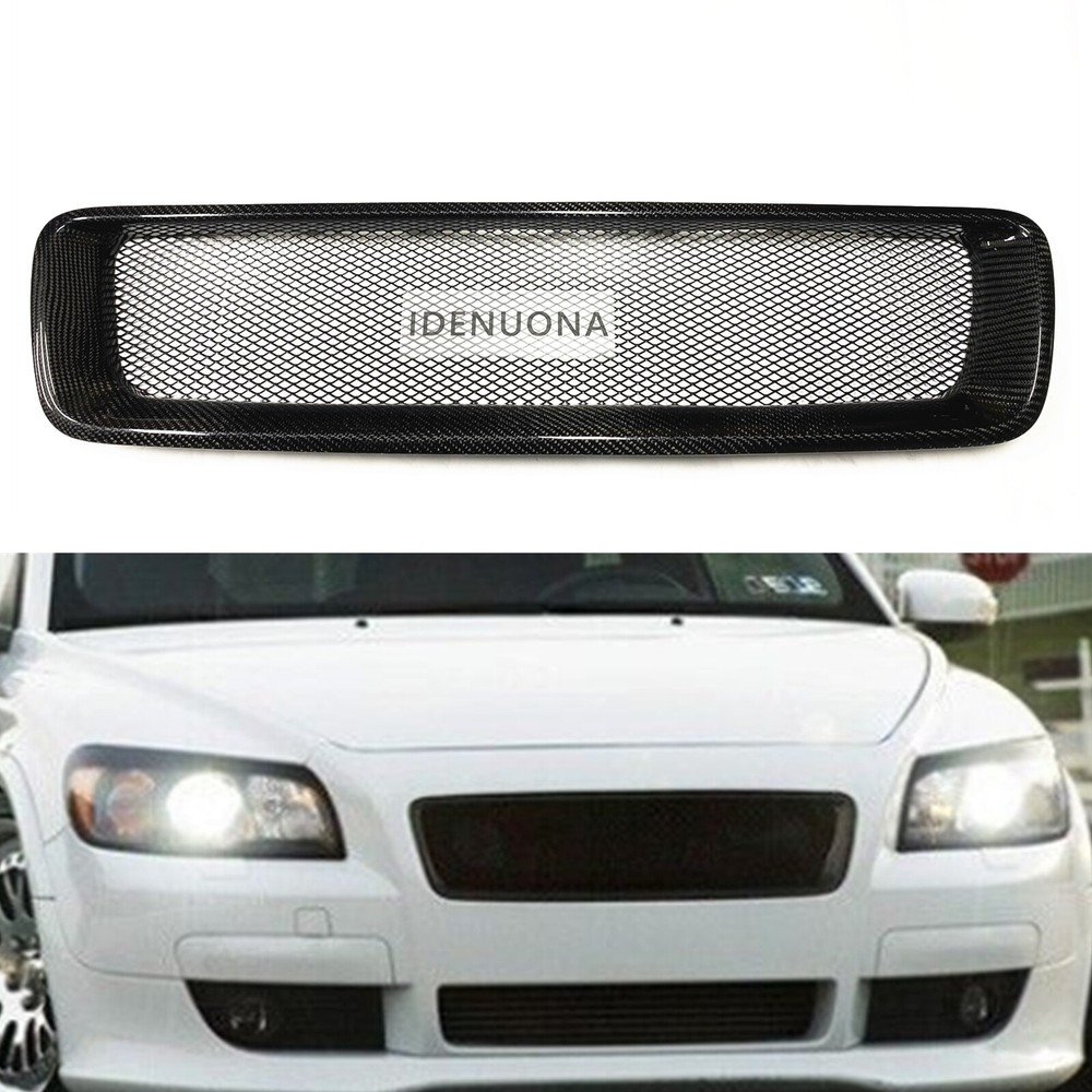 Carbon Fiber Honeycomb Grille Mesh for Volvo C30 2007-2009 Front Bumper