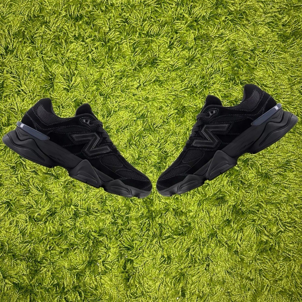 New Balance 9060 Triple Black |Size 7M - 13M| FAST & FREE SHIPPING!✅🔥
