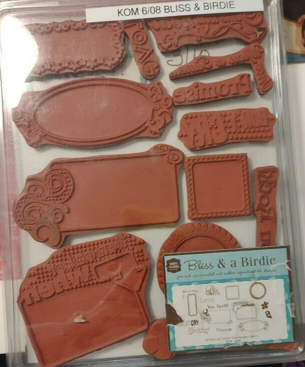 JUNE 2008 KIT OF THE MONTH UNITY STAMP COMPANY- BLISS BIRDIE