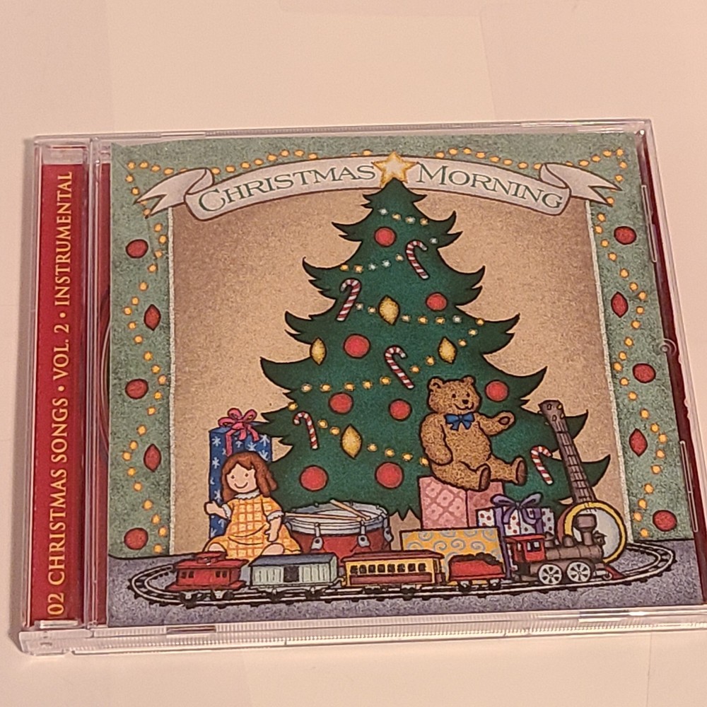 Christmas Morning 102 Christmas Songs vol 2 Instrumental Audio CD Very Good