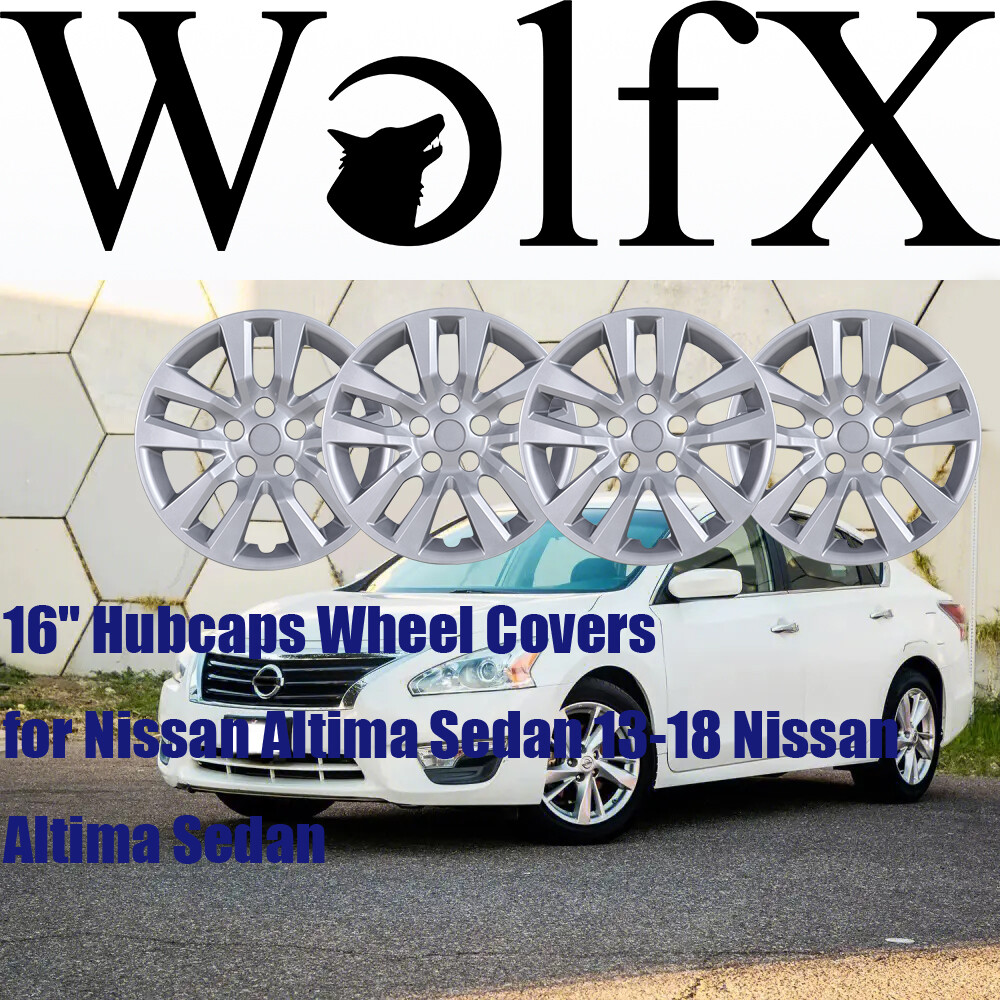 4PCS 16-Inch Hubcaps Wheel Covers for 2013-2018 Nissan Altima Sedan