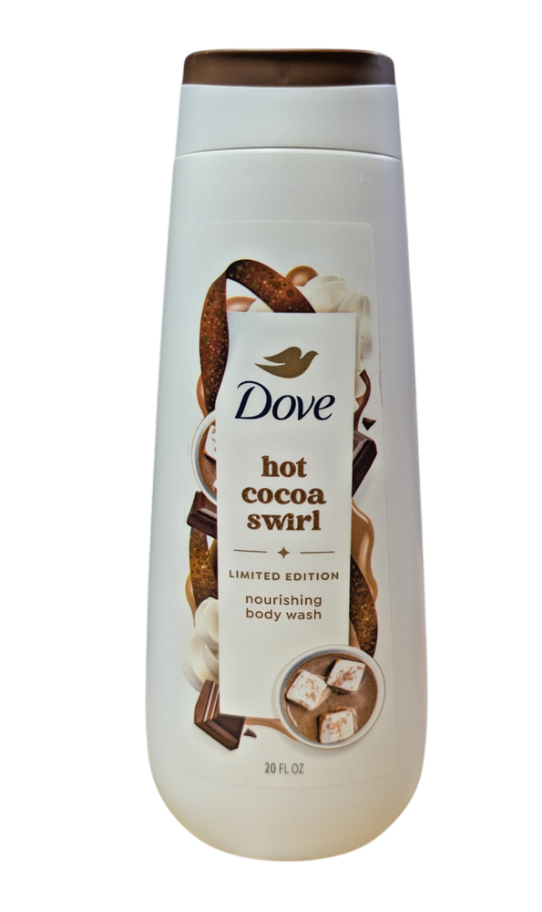 Dove Hot Cocoa Swirl Limited Edition Holiday Treats Body Wash 20fl oz NEW Viral