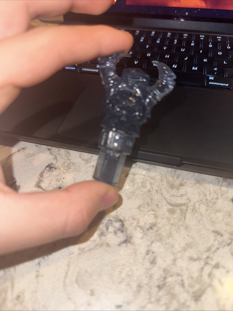 Undead Spectral Skull Crystal Skylanders Trap Team Activision