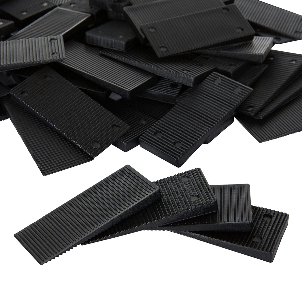 200 Pack Heavy Duty Plastic Shims for Leveling and Multi-Purpose Use