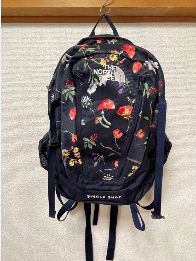 Limited Edition North Face Floral Mushroom Backpack Discontinued VHTF-image