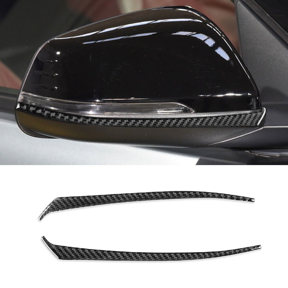 Carbon Fiber Side Mirror Covers for Toyota Supra A90 2019-2022