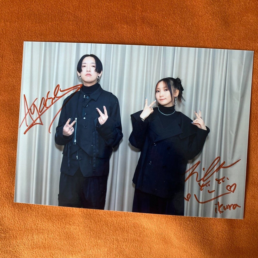 YOASOBI GROUP Autographed Signed Photo 4*6 J-POP COLLECTION 2024G