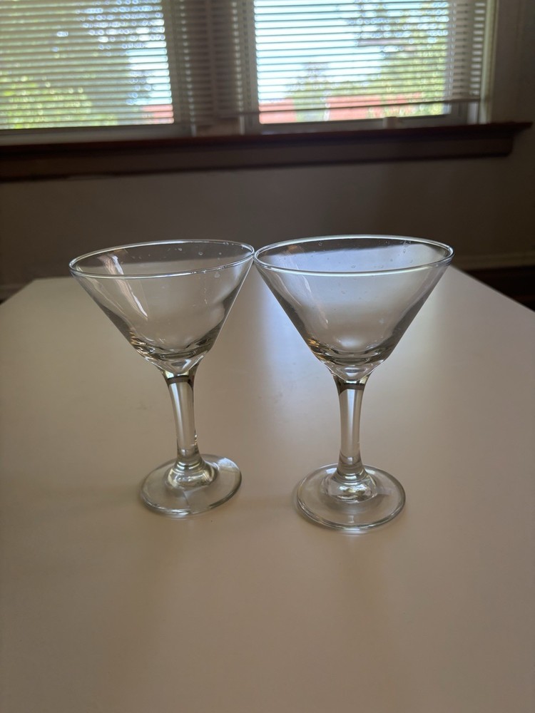 Elegant 2-Piece Martini Glass Set for Cocktails  