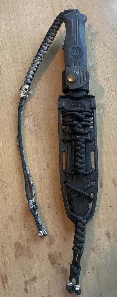 Kizlyar Supreme Russian Tactical Knife SK-19 Tanto Blade Kydex Sheath