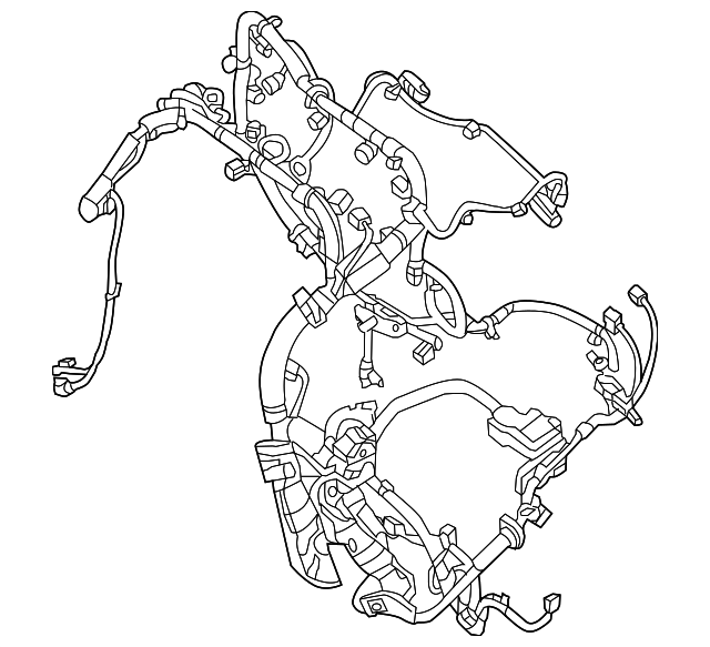 Genuine Nissan Engine Harness 24011-9HS3A