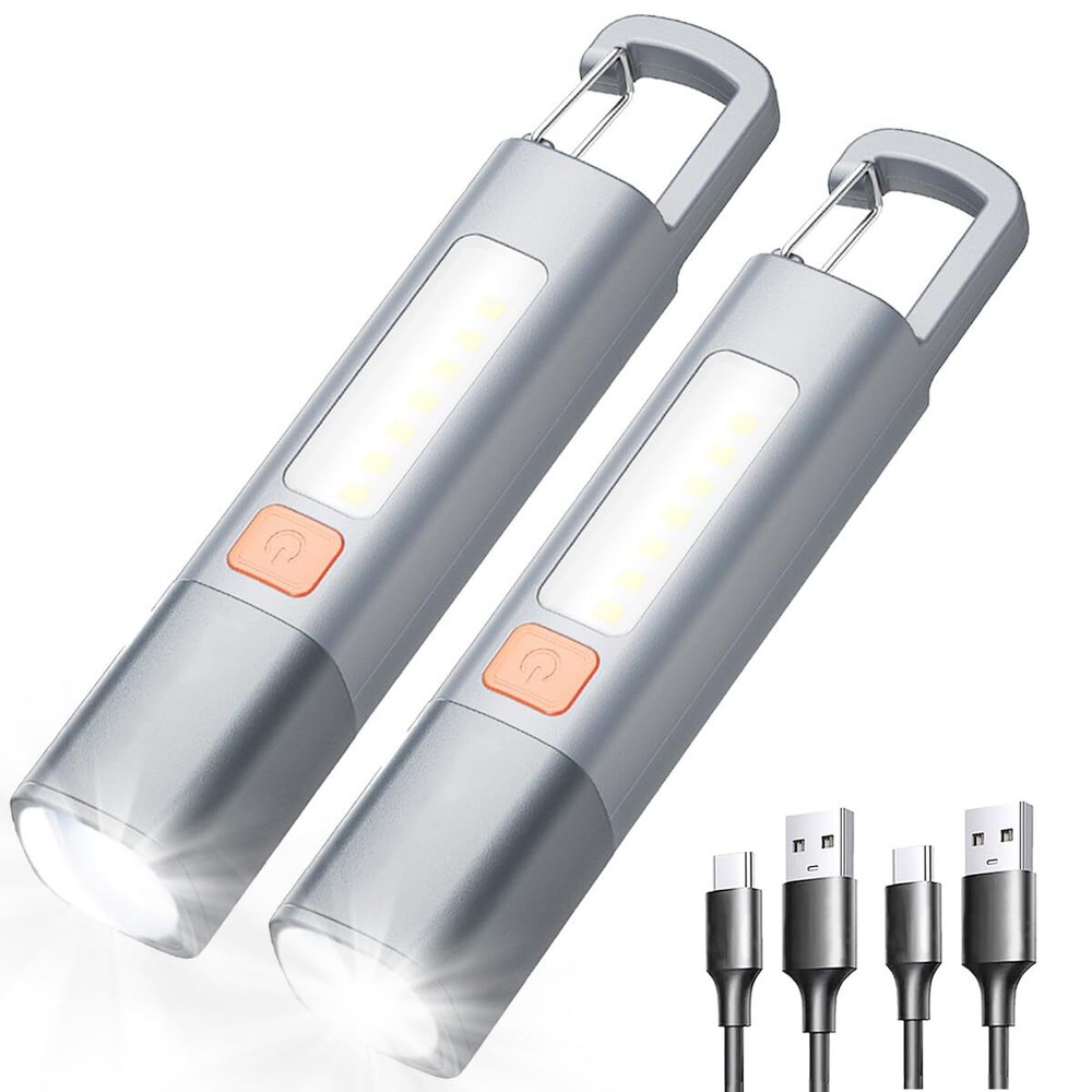 Rechargeable LED Flashlights 20,000 Lumens Super Bright Long Lasting Portable Lighting for Outdoor Camping Emergency and More