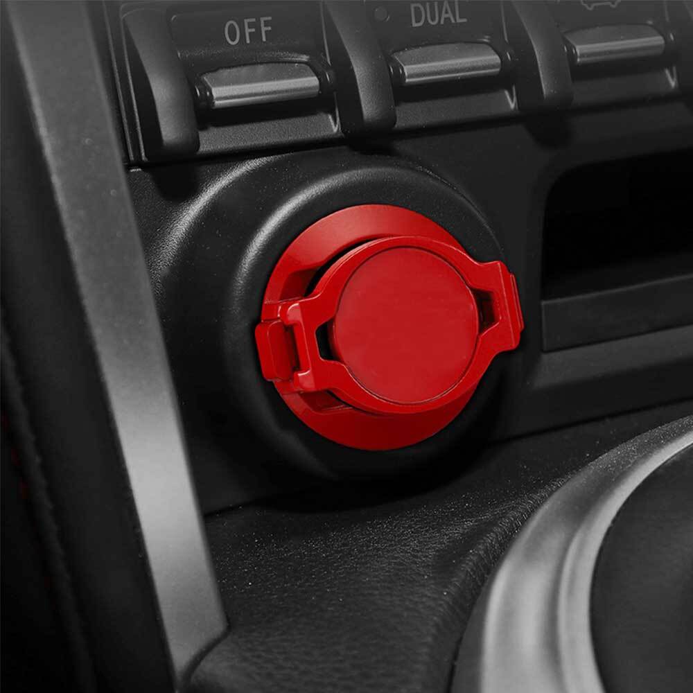 1pc Universal Car Engine Start Stop Button Cover Sticker Auto Accessory  