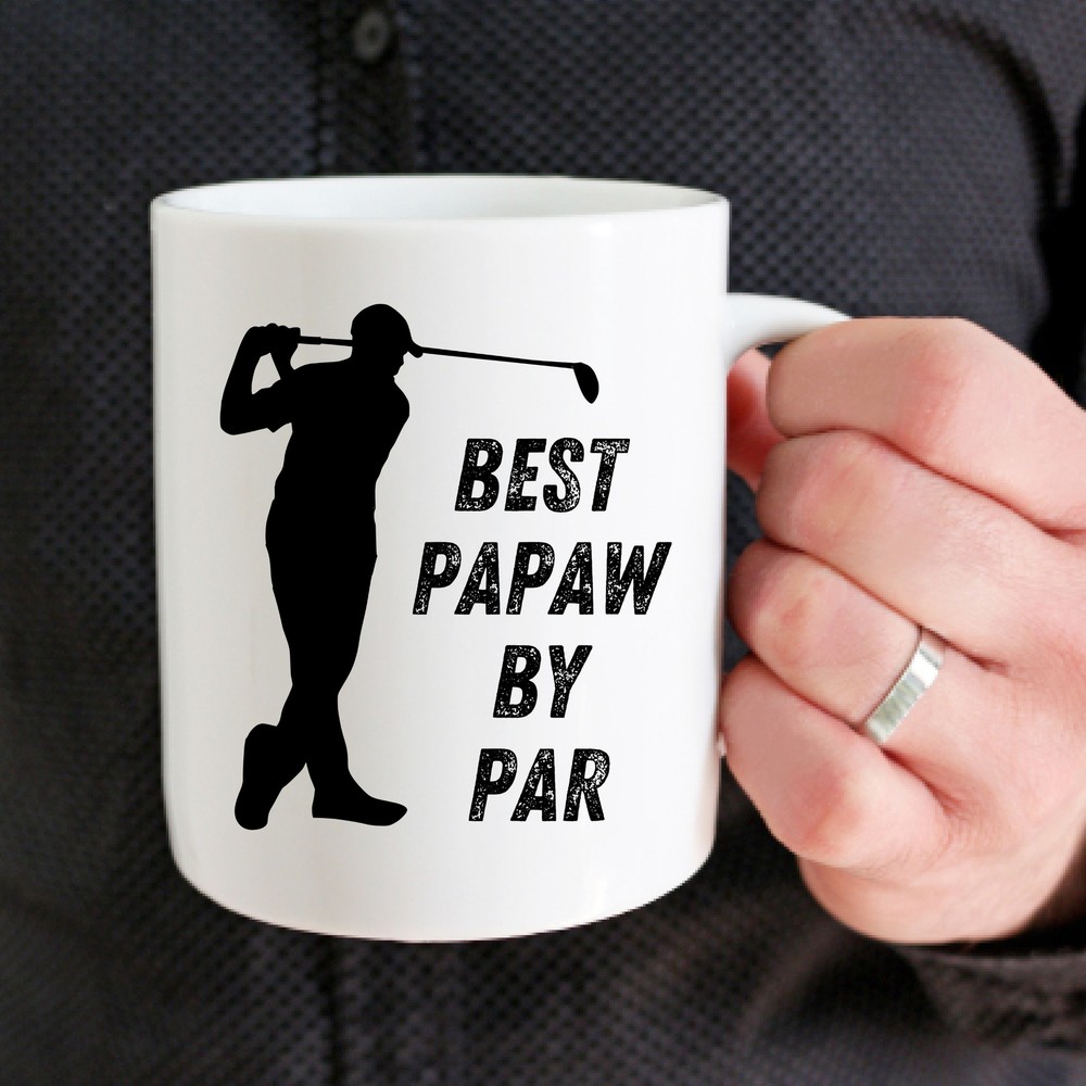 Funny Golf Lover Papaw Coffee Mug Best Gift For Par Fans