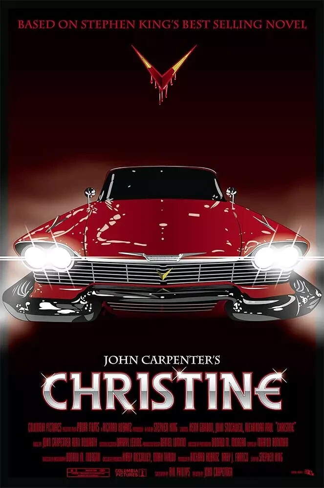 Christine John Carpenter Movie Premium POSTER MADE IN USA - MCP820