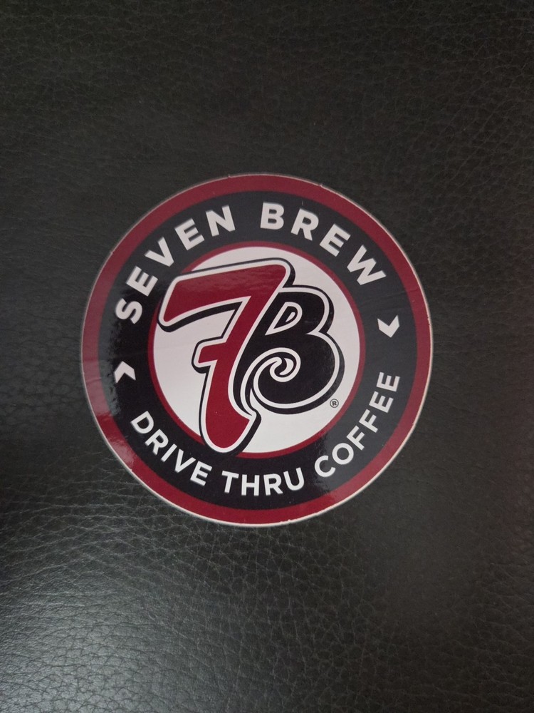 7 Brew Drive Thru Coffee Sticker