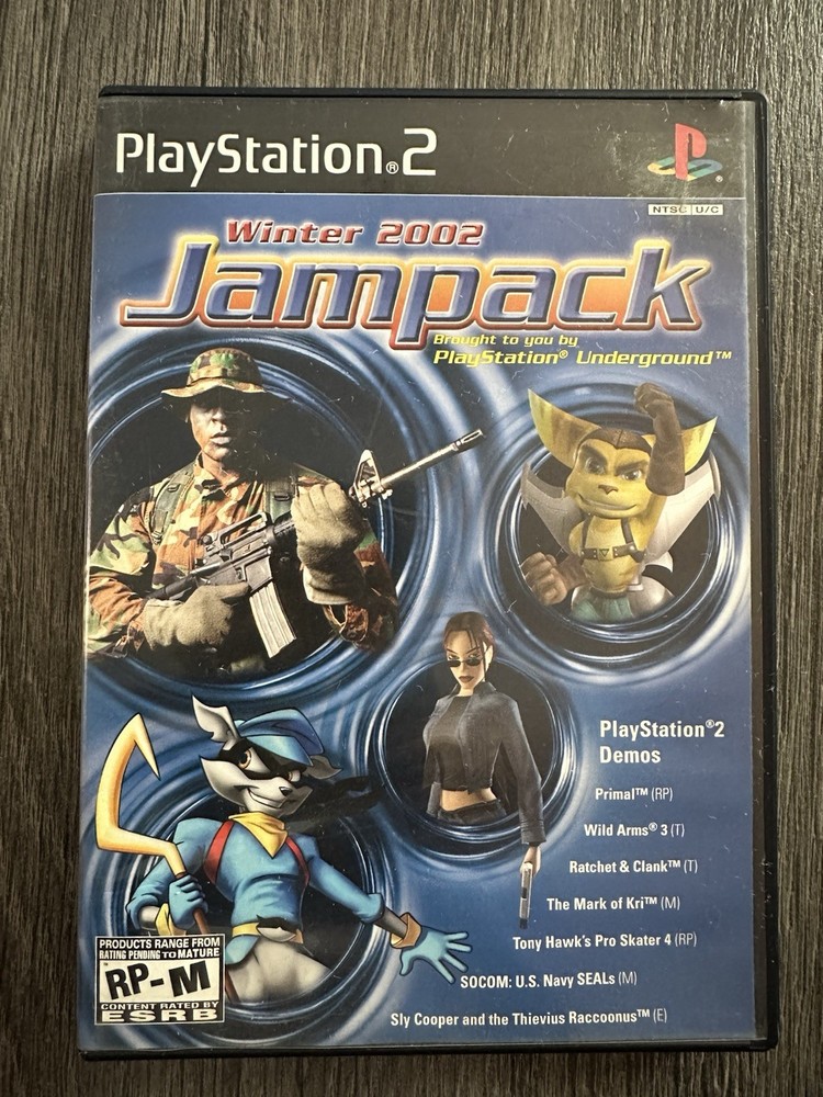 PlayStation Underground Jampack -- Winter 2002 (Sony PlayStation 2, 2002)