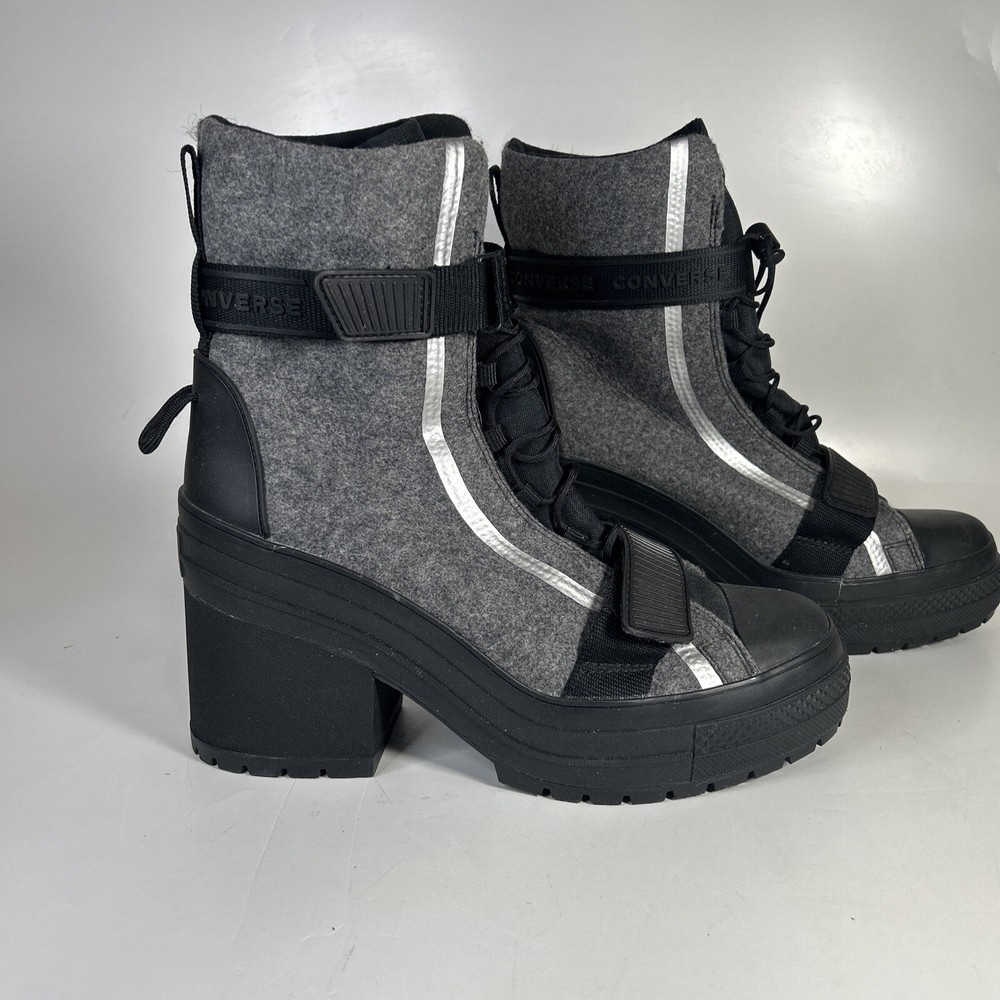 Converse Womens Chuck Taylor All Star GR 82 XX 567489C High Heel Boots