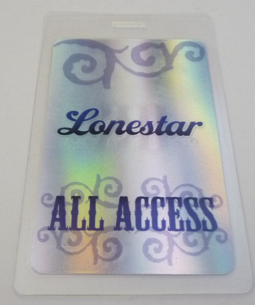 Lonestar Band All Access Concert Tour Backstage Pass Laminate D17